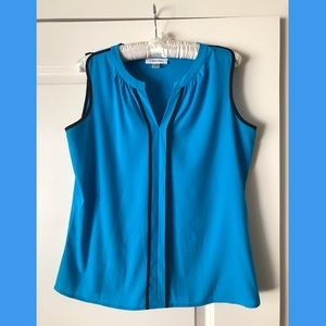 Blue / teal Calvin Kline sleeveless shirt